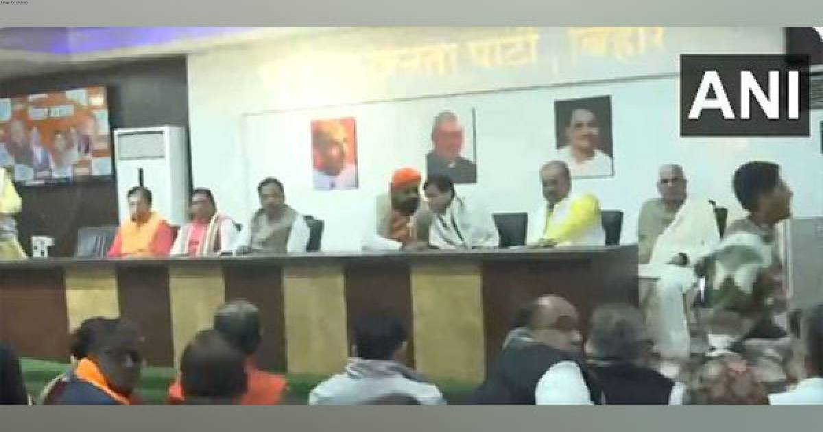 Amid political drama, BJP legislative party meeting underway in Bihar